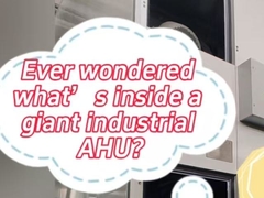 전기 산업용 11000 Cmh 모듈형 공기 조화 장치, 간편한 설치